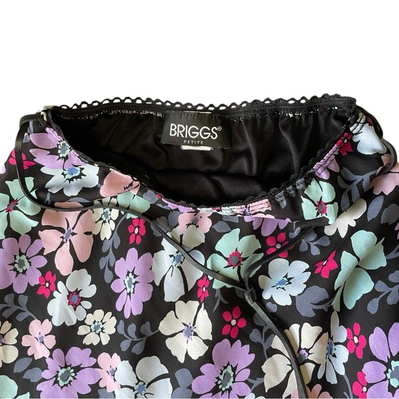 Vintage Y2K Pink & Purple Floral Short Mini Skirt with Rope Belt Size Small - Picture 4 of 9